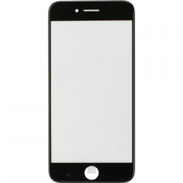 Displayglas für iPhone 7, schwarz