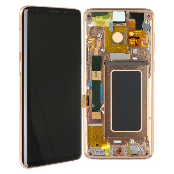 LCD-Kompletteinheit für Samsung Galaxy S9+ G965F, Sunrise Gold
