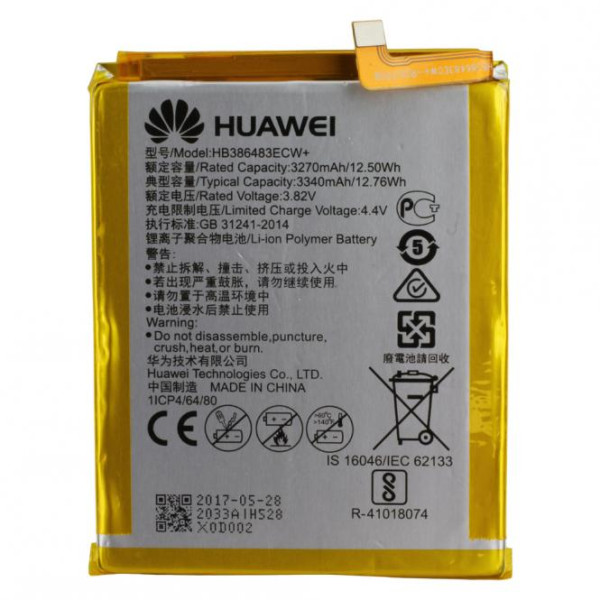 Akku Original Huawei HB386483ECW+ für G9 Plus