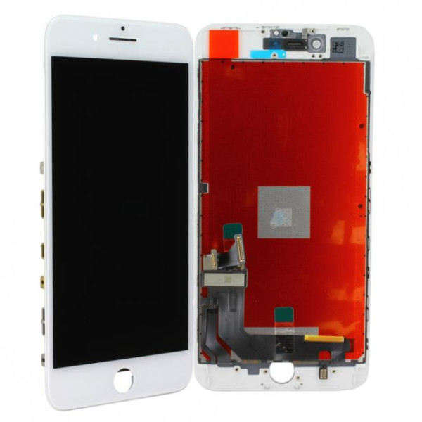 LCD-Display-Einheit komplett incl. Touchscreen für iPhone 8 Plus, weiß