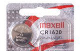 Maxell CR1620 Knopfzelle, wie CR1620, DL1620, ECR1620, 1 Stück