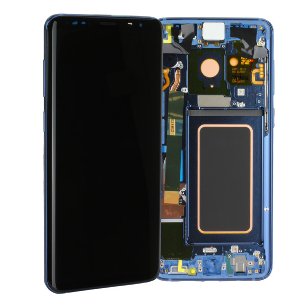 LCD-Kompletteinheit für Samsung Galaxy S9+ G965F, Coral blue