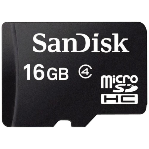 Speicherkarte micro-SD HC Card (Trans Flash), 16GB, Class 4