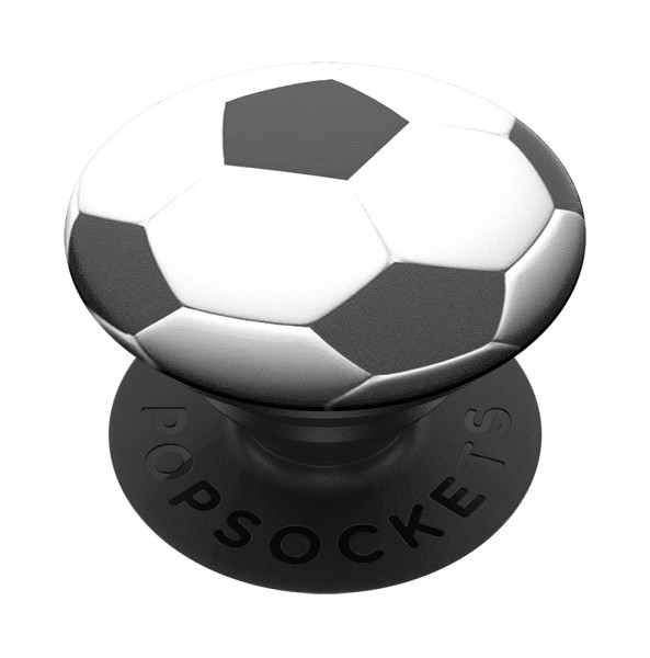 PopSockets PopGrip Soccerball - ausziehbarer Griff für Handys