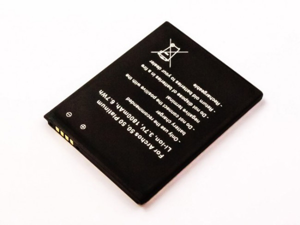 Akku für Archos 50 Platinum, wie AC50PL