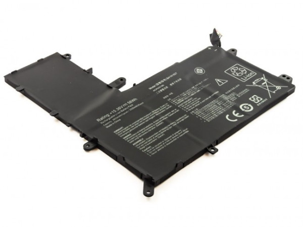 Akku für Asus ZenBook Flip 15 UX562, UX562FA, UX562FD, wie 0B200-03070200, B41N1827, 15,36V 3650 mAh