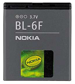 Akku Nokia Original BL-6F für 6788, 6788i, N78, N79, N95 8GB