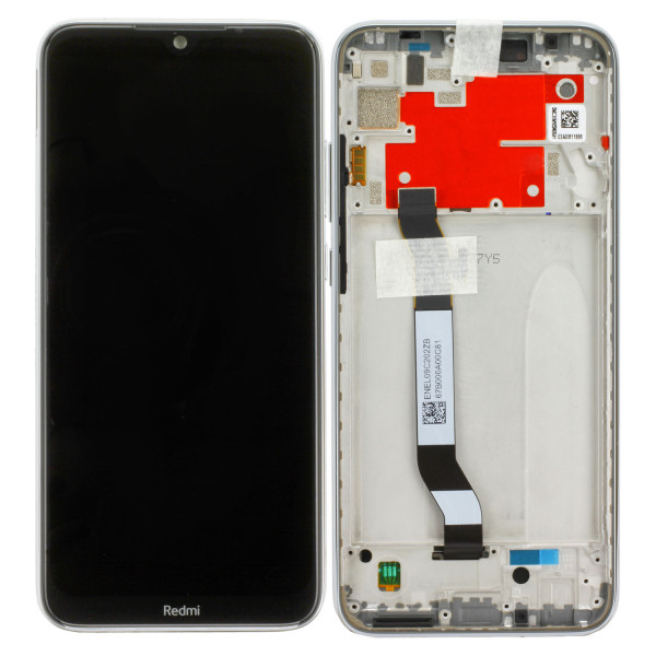 LCD-Kompletteinheit für Xiaomi Redmi Note 8T, weiß