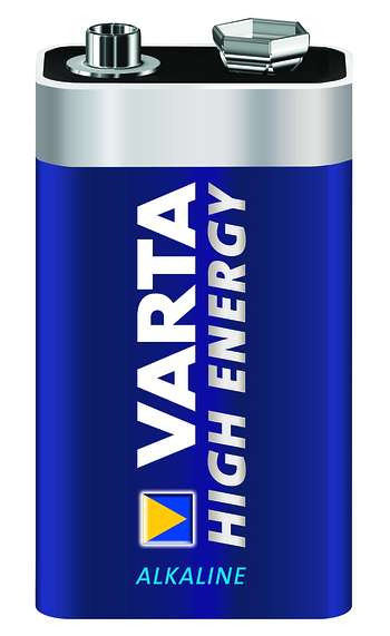 Batterie VARTA 6AM6, 4022, Alkaline, 9 Volt Block