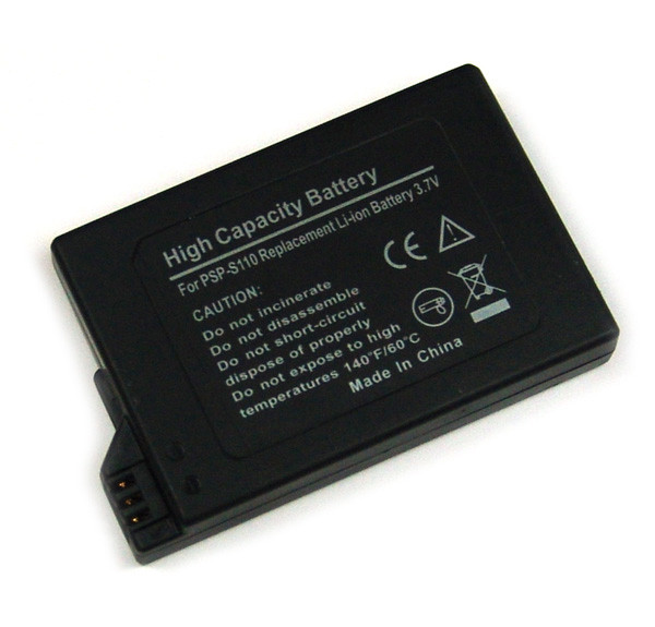 Akku für Sony PlayStation Portable PSP Lite (2. Generation), wie PSP-S110