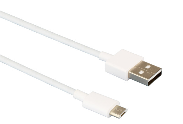 USB-Datenkabel Original Xiaomi, Micro-USB, 2A, 1m Länge, weiß