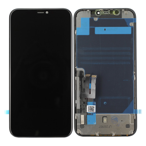 LCD-Display mit Metallrahmen, In-Cell Bauweise, für iPhone 11, schwarz