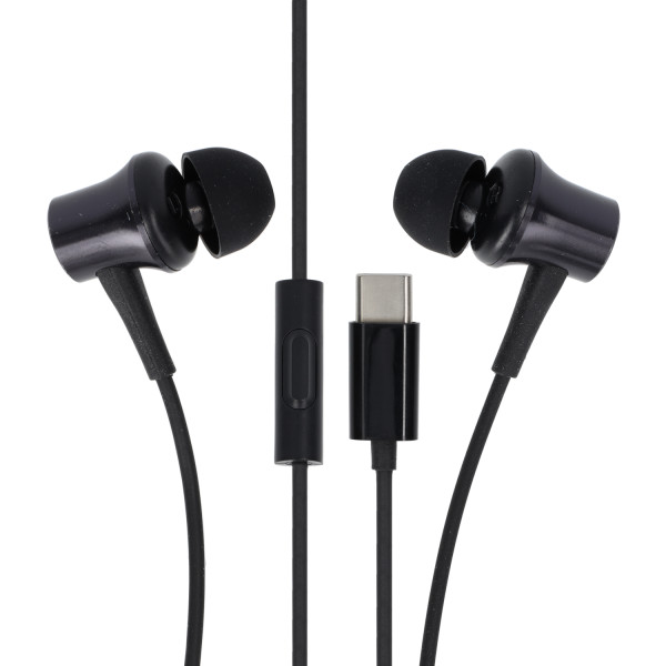 Headset In-Ear Xiaom HSEJ04WMi mit Mikro und Rufannahme, USB-C-Anschluss, schwarz